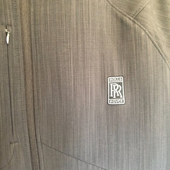 North End Sport Rolls Royce Softshell Jacket 2 Sided Reflective Zip Large Rapper - Picture 5 of 8